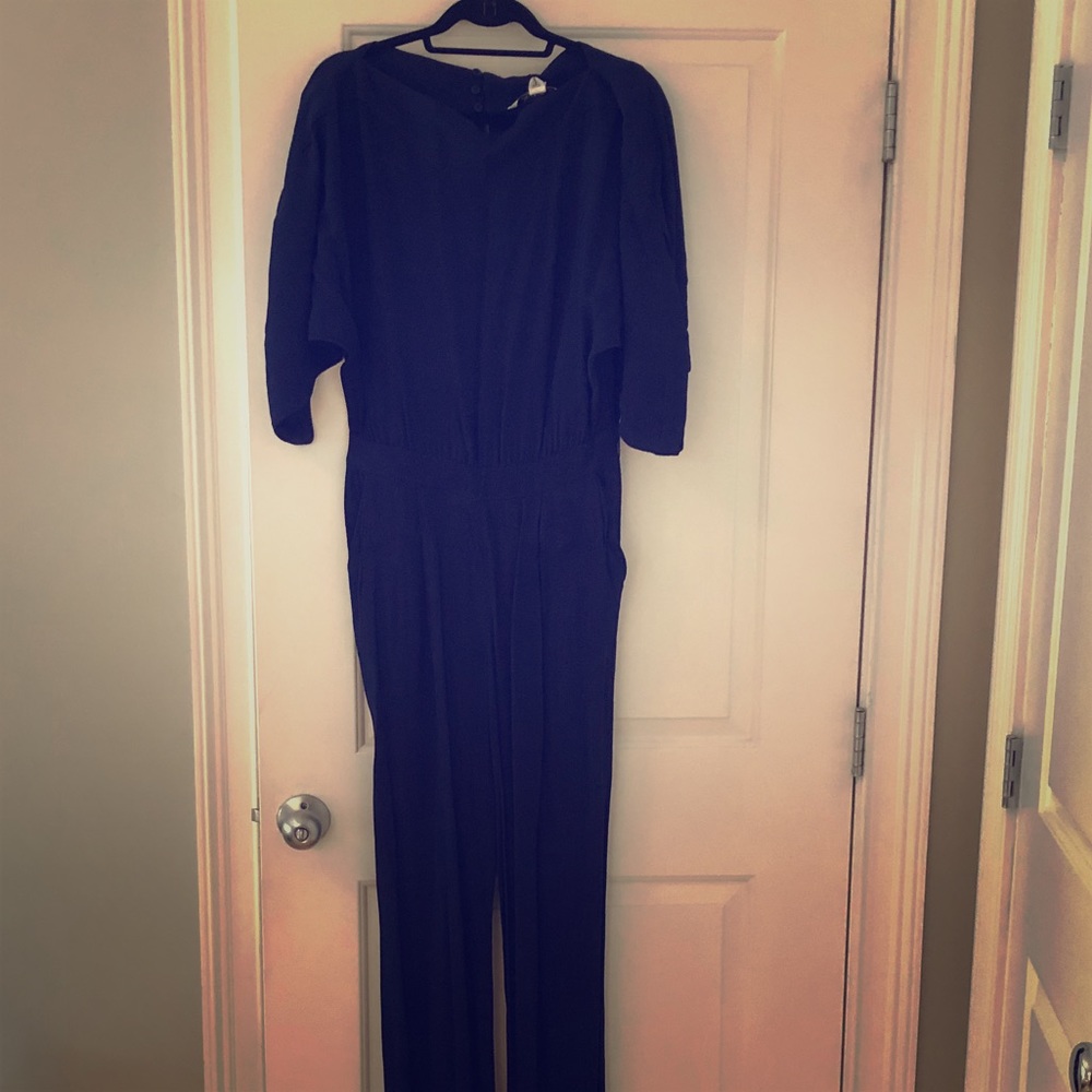 Diane Von Furstenberg Midnight Blue jumpsuit